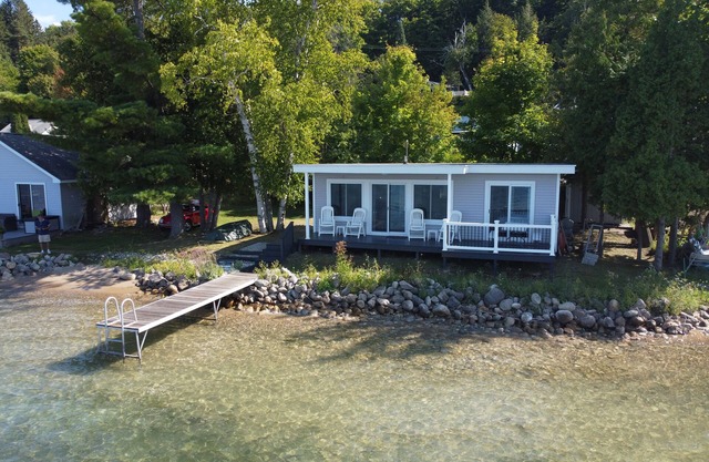 On Shore Of Spectacular Lake