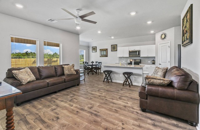 Our spacious & cozy home will provide you & your family/friends a relaxing stay.