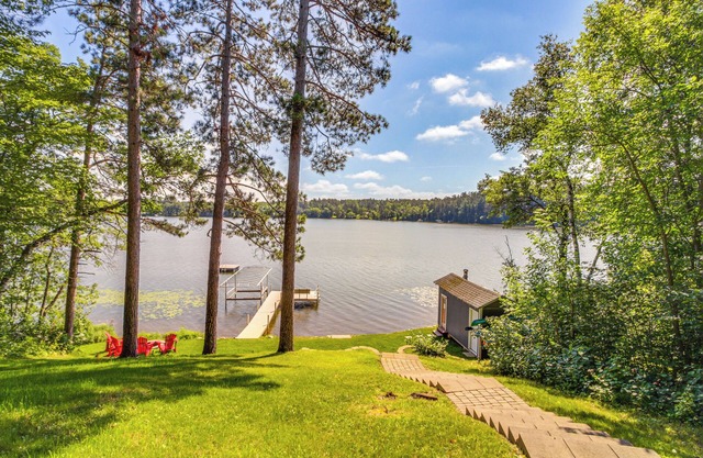 Paddle & Bike: Cottage w/Dock in Pequot Lakes!