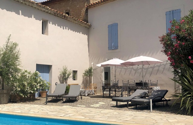 Pair of lovely village houses with private pool 6 bed 4 bath Wifi Freesat TV