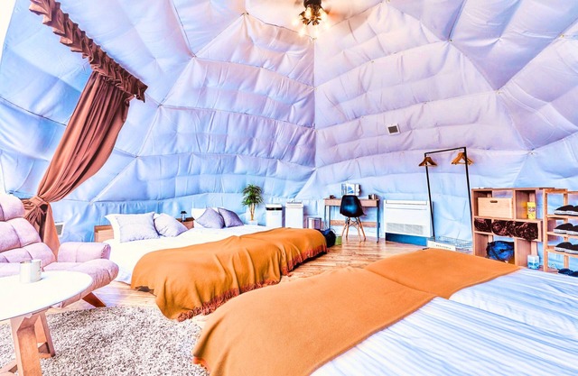 Panoramic Mt. Fuji Views from All Rooms – VISION GLAMPING Resort & Spa YAMANAKAKO