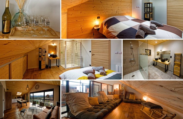 Panoramic view*Cosy*Wifi/Netflix - at Ô JurassiK