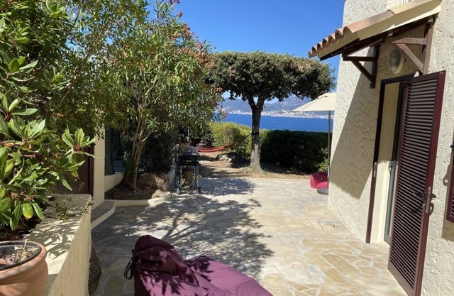 Panoramic view of the Gulf of Ajaccio
