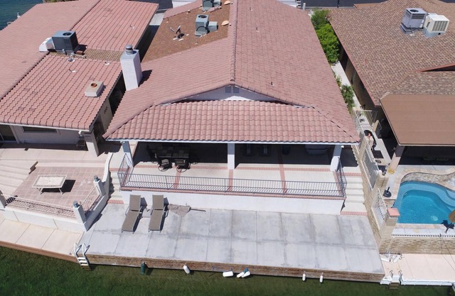 Parker Keys-Two Houses from the River