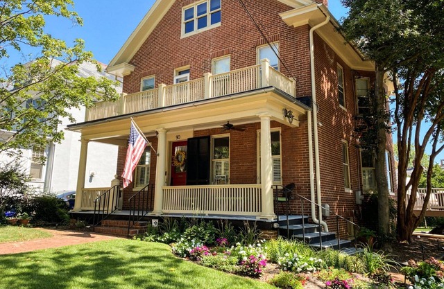 Parking for days at the unique Deep in the Heart of Annapolis with large private deck