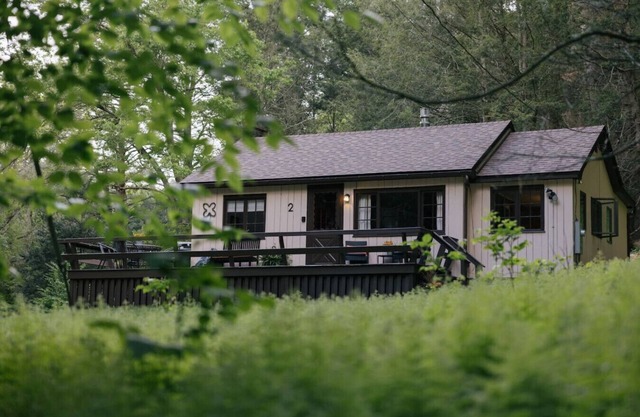 Peaceful Cabin with Sauna, Hot Tub & Cold Plunge