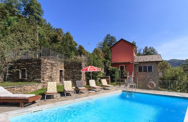 Peaceful hillside villa with pool overlooking Lake Maggiore! - Villa Bernardino