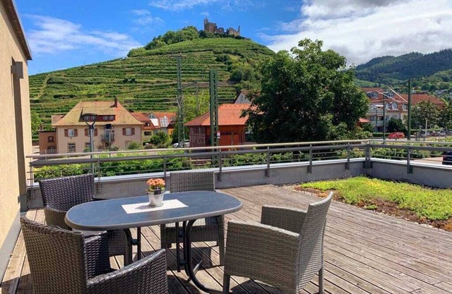 Penthouse Burgblick with a fantastic view