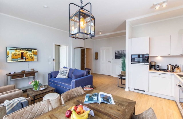 Penthouse floor, terrace, sauna, 2 bedrooms (63) - Dockside Travemünde