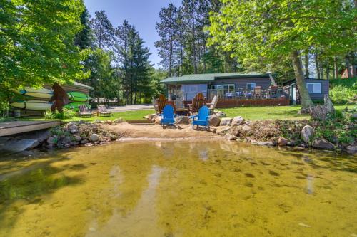 Pequot Lakes Cabin with Dock on Loon Lake!