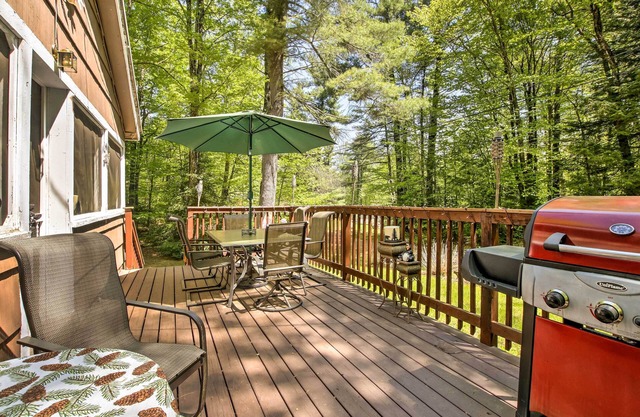 Pet-Friendly Cabin w/Fire Pit, BBQ & Great Deck!