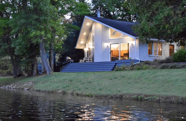 Pet-Friendly Riverfront Cabin on 5 Acres with Fast Wi-Fi in Central U.P.