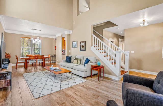 Polished Mountain Home with Fireplaces, Decks, WiFi & Forest View - 2 Dogs OK