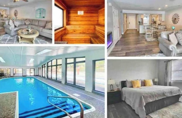 Pools, Hot Tub, Sauna, Gorgeous, 3 min to Strip!