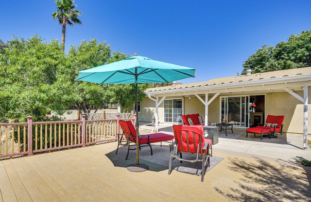 Poway Retreat w/Stunning Sunset & Mountain Views!