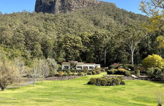 Private acreage luxury in the mountains with crystal clear creek