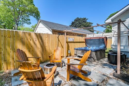 Private Hot Tub and Cold Plunge Fayetteville Gem!