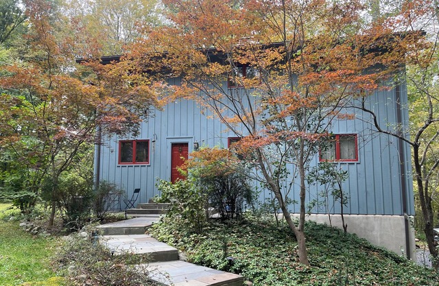 Private modern home of six acres
