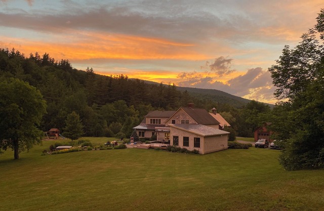 Private Mountain Estate amidst Wildflowers and a Cascading River.