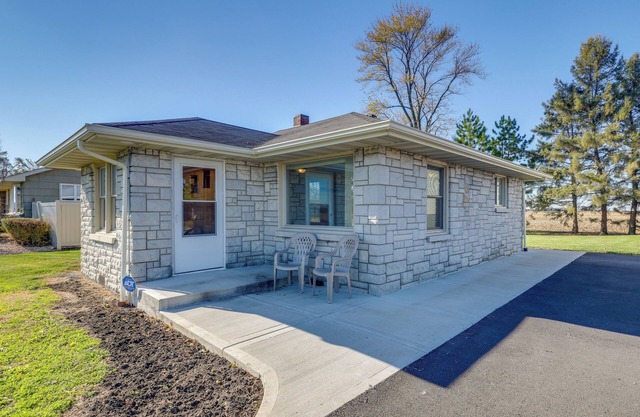Private Patios & Sunset Views: Francesville Home