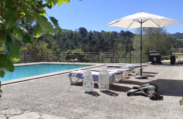 Private vacation home with swimming pool in the middle of nature. Petfriendly.