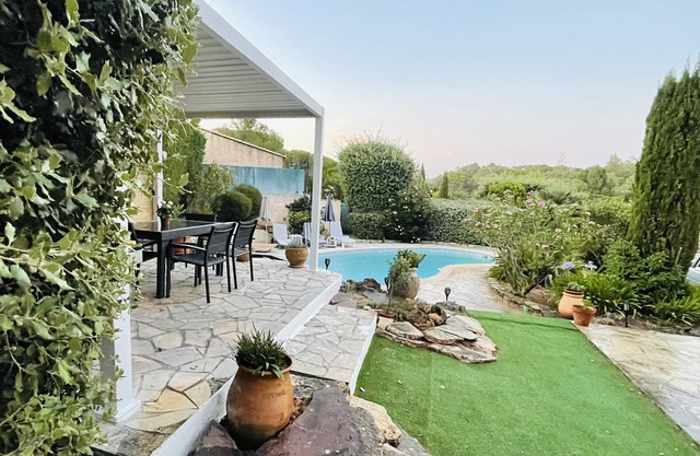 Private villa with pool