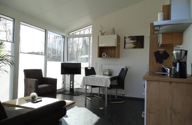 "Pure relaxation in the birch grove: your retreat in nature!"