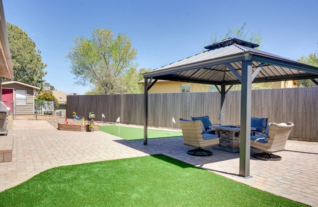 Putting Green & Patio: Central Prescott Home