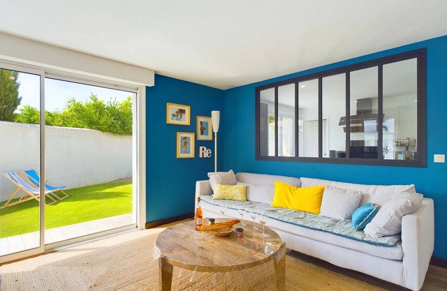 Quiet house for 6 - 850m plage de la Clavette