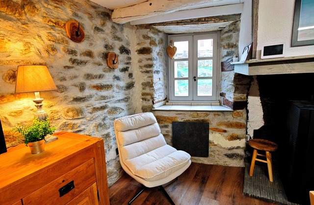 Quiet village house in the mountains.