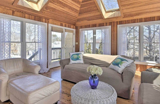 Refined Retreat w/Outdoor Shower, 1 Block to Beach