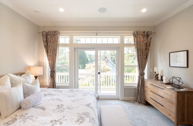 Relax by the Fire at a Luxury Mercer Island Home