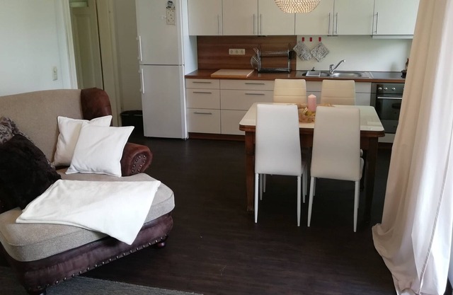 .. relax in the countryside and yet central.