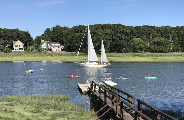 Remodeled 4 BR Waterfront Home w/Dock & Ocean Access Near Duxbury & Plymouth