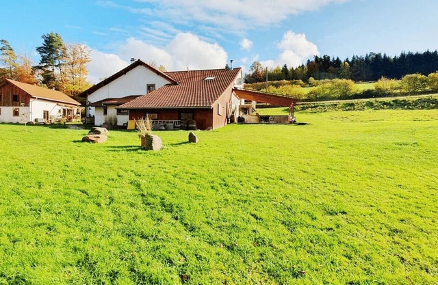renovated farmhouse for groups and families in nature, dogs welcome, playground