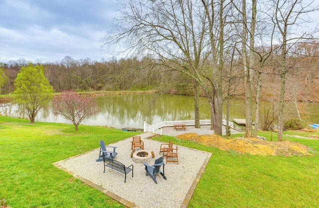 Renovated Logan Home w/Pond & Fire Pit