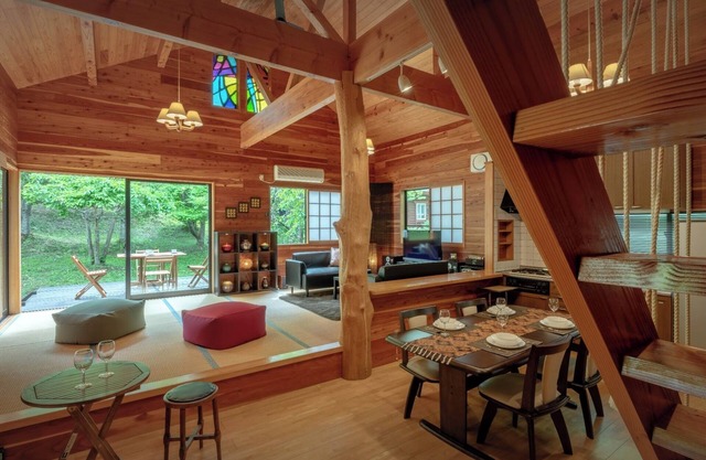 Rental villa with natural hot spring Four Seasons /Kattagun Miyagi