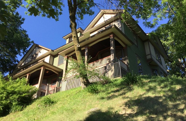 Restored 1906 3-Bedroom Townhouse Overlooking the Mississippi River unit #1.