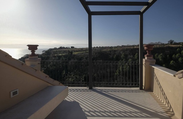 Restored house in the heart of Torre di Palme dominant Adriatic Sea