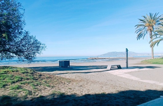 Right by the sea