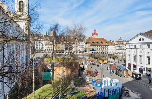 River view flat, 2min from Luzern Station