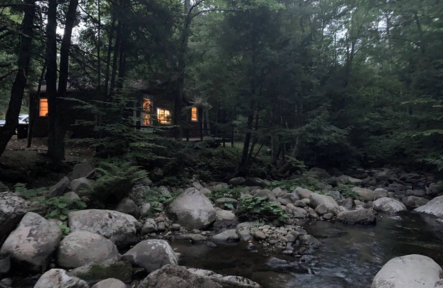Riverfront Cabin in Adirondack High Peaks