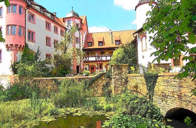 romantic castle apartments in the Heidelberg/Neckartal region
