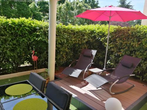Romantisme et glamour 2 avec spa , clim et jardin