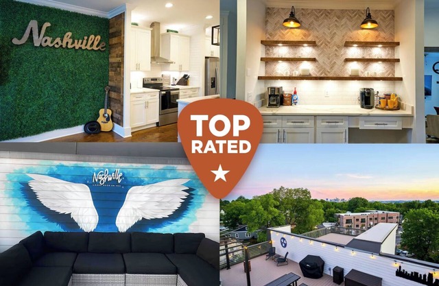 ★Rooftop Deck ★4BR/4BA 3mi to Broadway