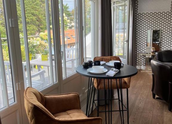 Rooftop terrace suite