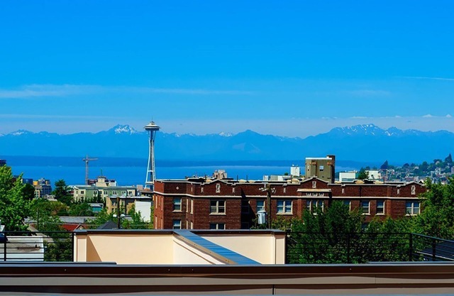 Rooftop Views of the Space Needle & City