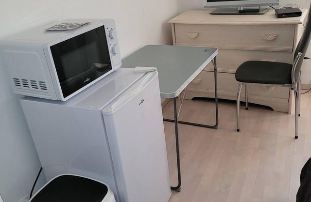 Room located at the edge of the blue lane, one double bed, two persons