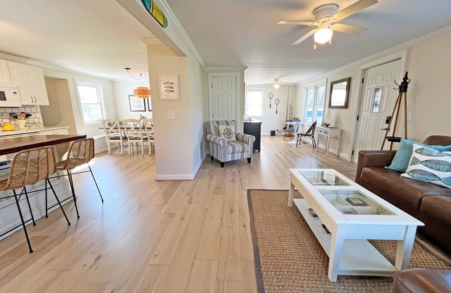 Roomy house in downtown P.A. Walk to everything. Bikes included. Dog-friendly.