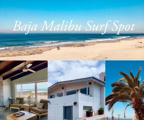 Rosarito Beach House- Spacious, Central, Beach View, & Sleeps 14